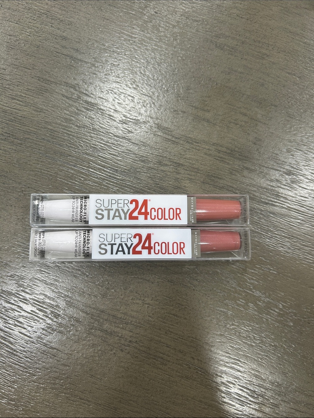 2X Maybelline Super Stay 24 Color Liquid Lipstick #055 perpetual plum
